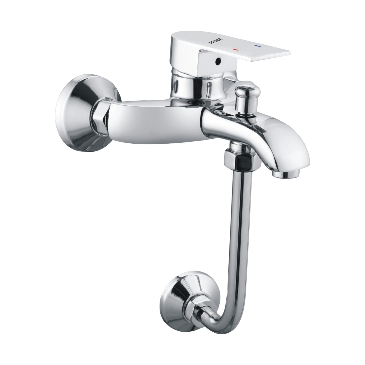 C.P Single Lever Wall Mixer with L Bend